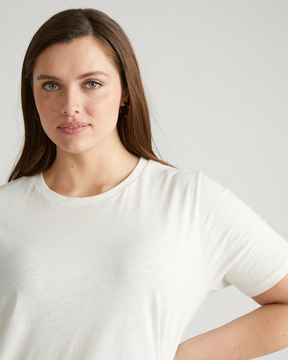 Universal Standard Light-As-Air Tee Rex - Vapor