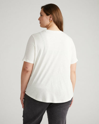 Universal Standard Light-As-Air Tee Rex - Vapor