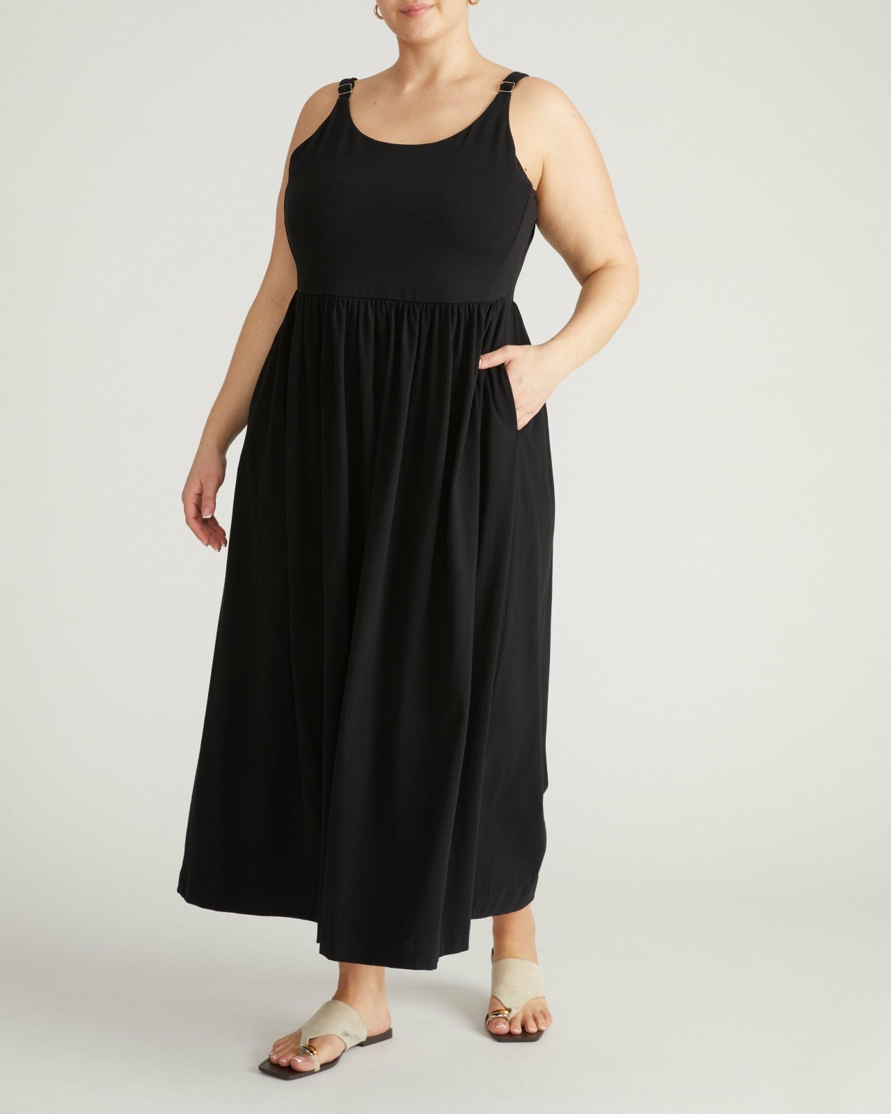 Universal Standard Cayo Cami Dress - Black