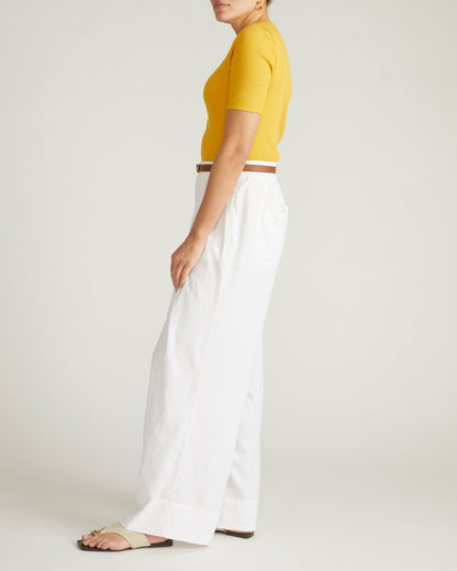 Universal Standard Classic Ribbed Tee - Goldenrod