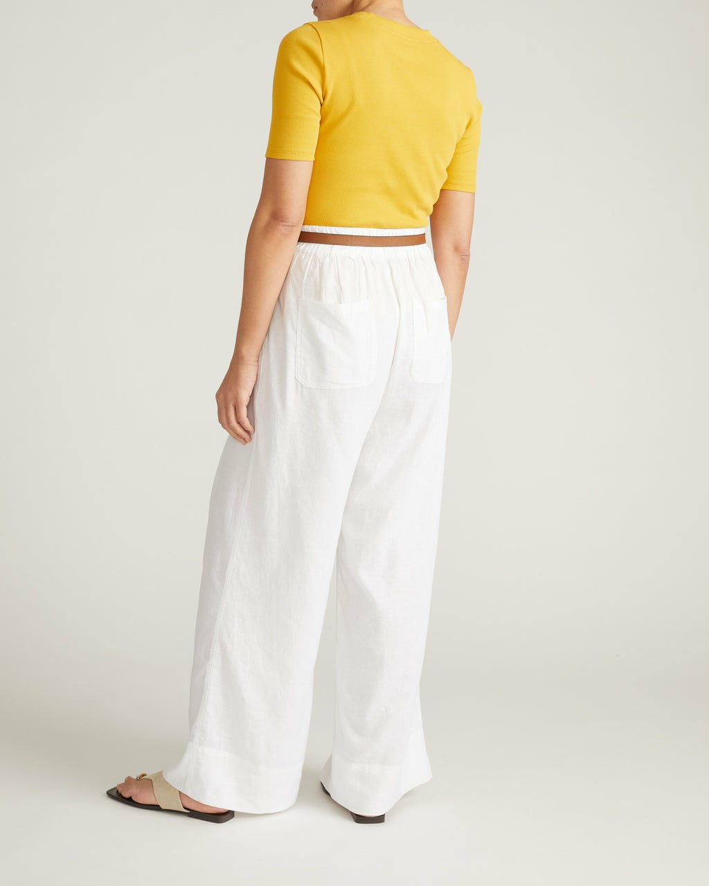 Universal Standard Classic Ribbed Tee - Goldenrod