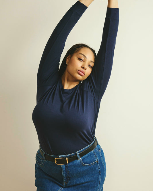 Universal Standard Long Sleeve Tee Rex - Midnight