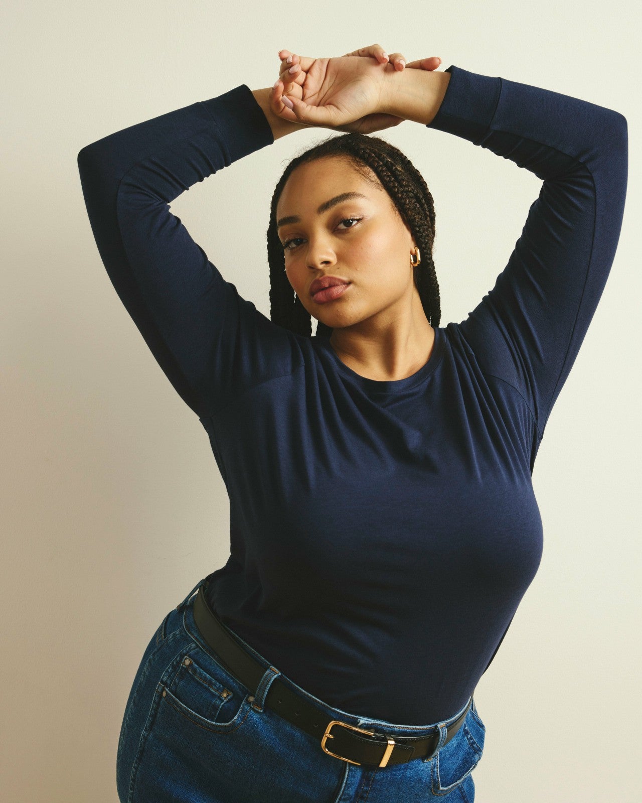 Universal Standard Long Sleeve Tee Rex - Midnight