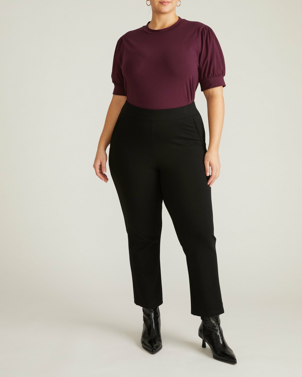 Universal Standard Pouf Sleeve Tee - Acai
