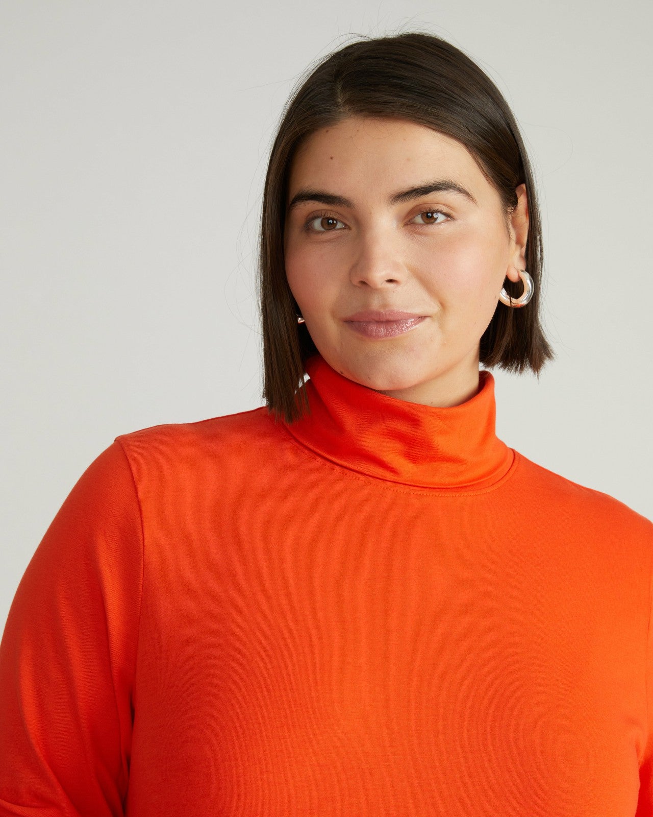 Universal Standard Close Fit Turtleneck - Poppy