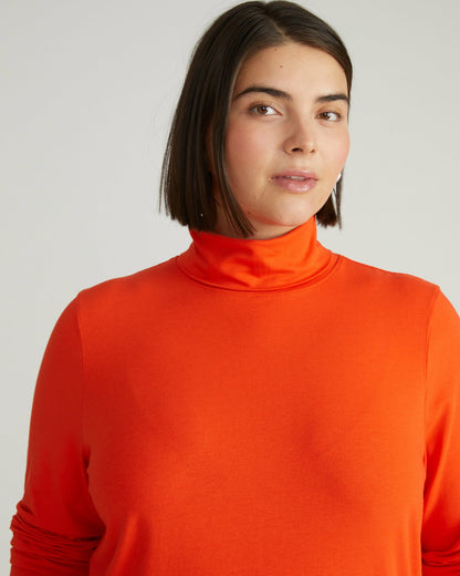 Universal Standard Close Fit Turtleneck - Poppy