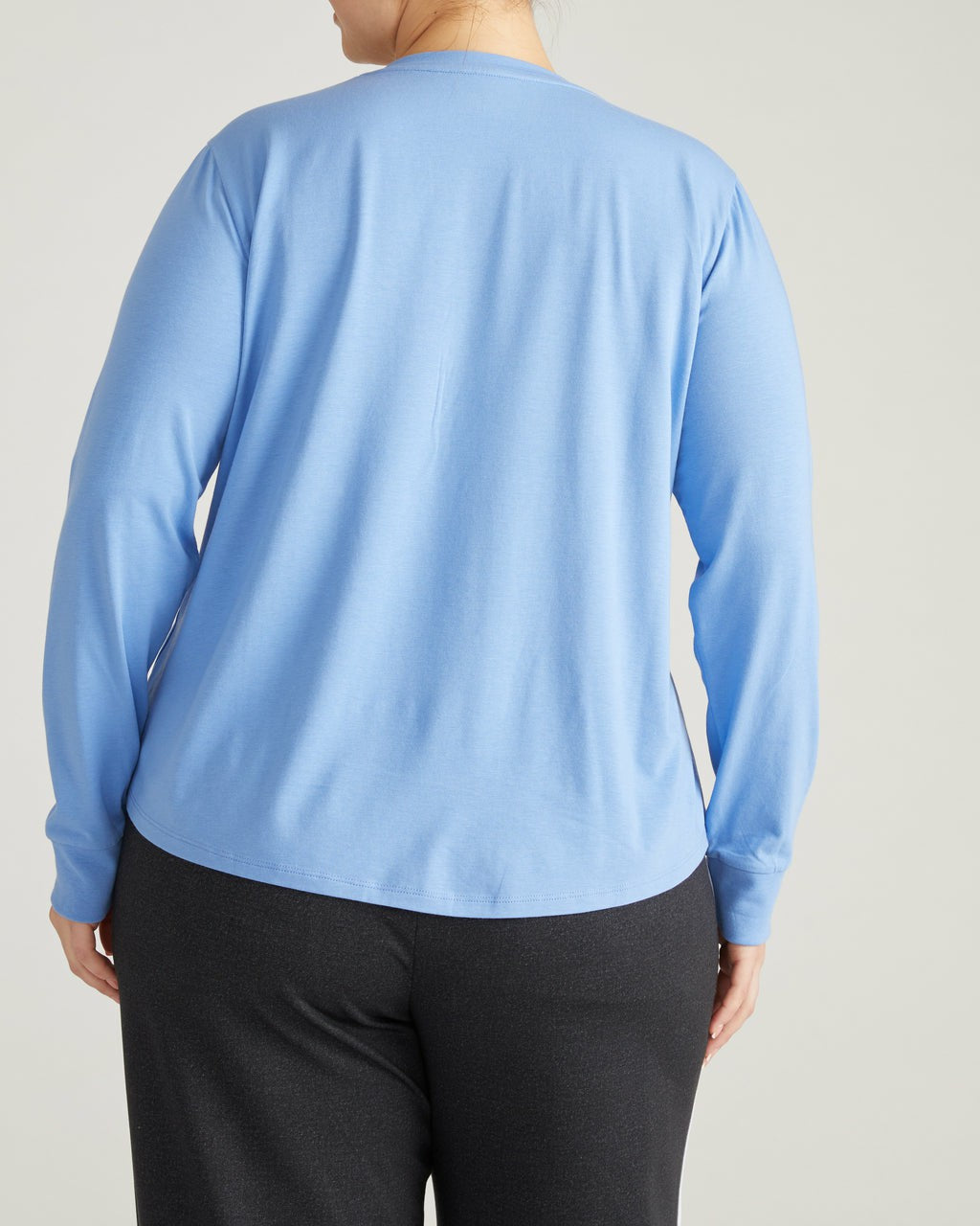 Universal Standard Long Sleeve Tee Rex - Seaside Blue
