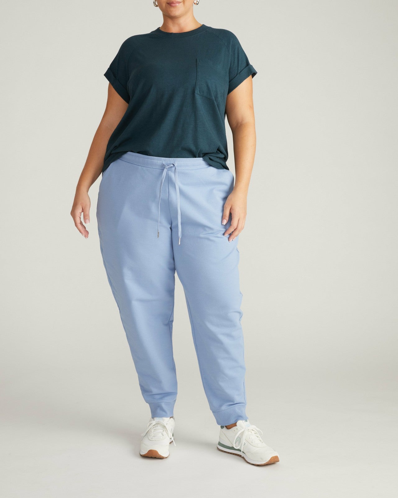 Universal Standard Light-As-Air Boy Tee - Deep Sea