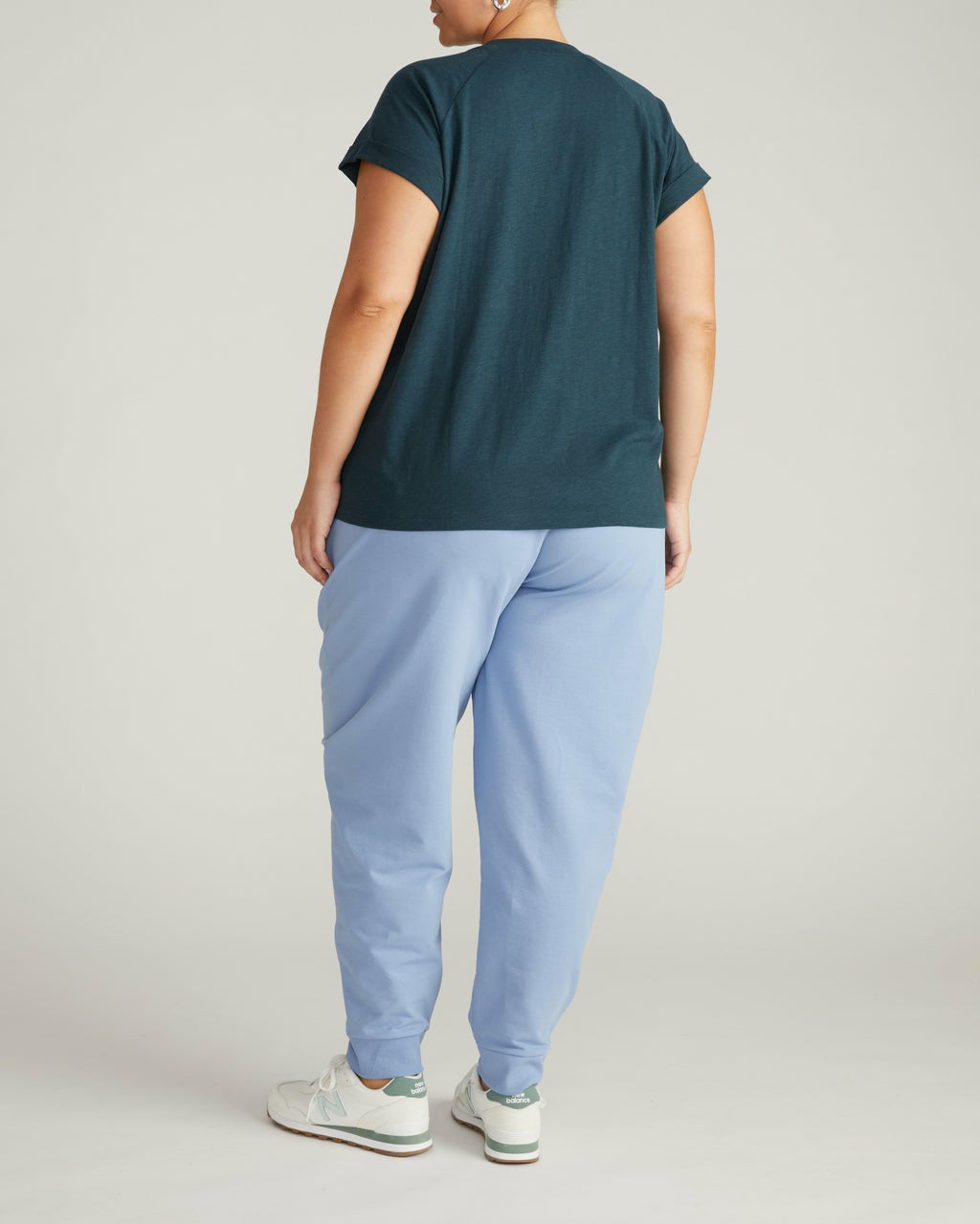 Universal Standard Light-As-Air Boy Tee - Deep Sea