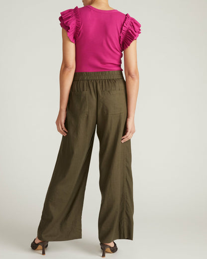 Universal Standard Magnolia Ribbed Top - Hyper Pink