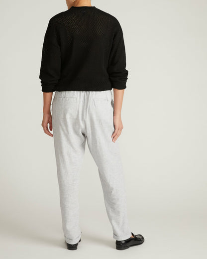 Universal Standard Positano Pointelle Mock Neck Sweater - Black