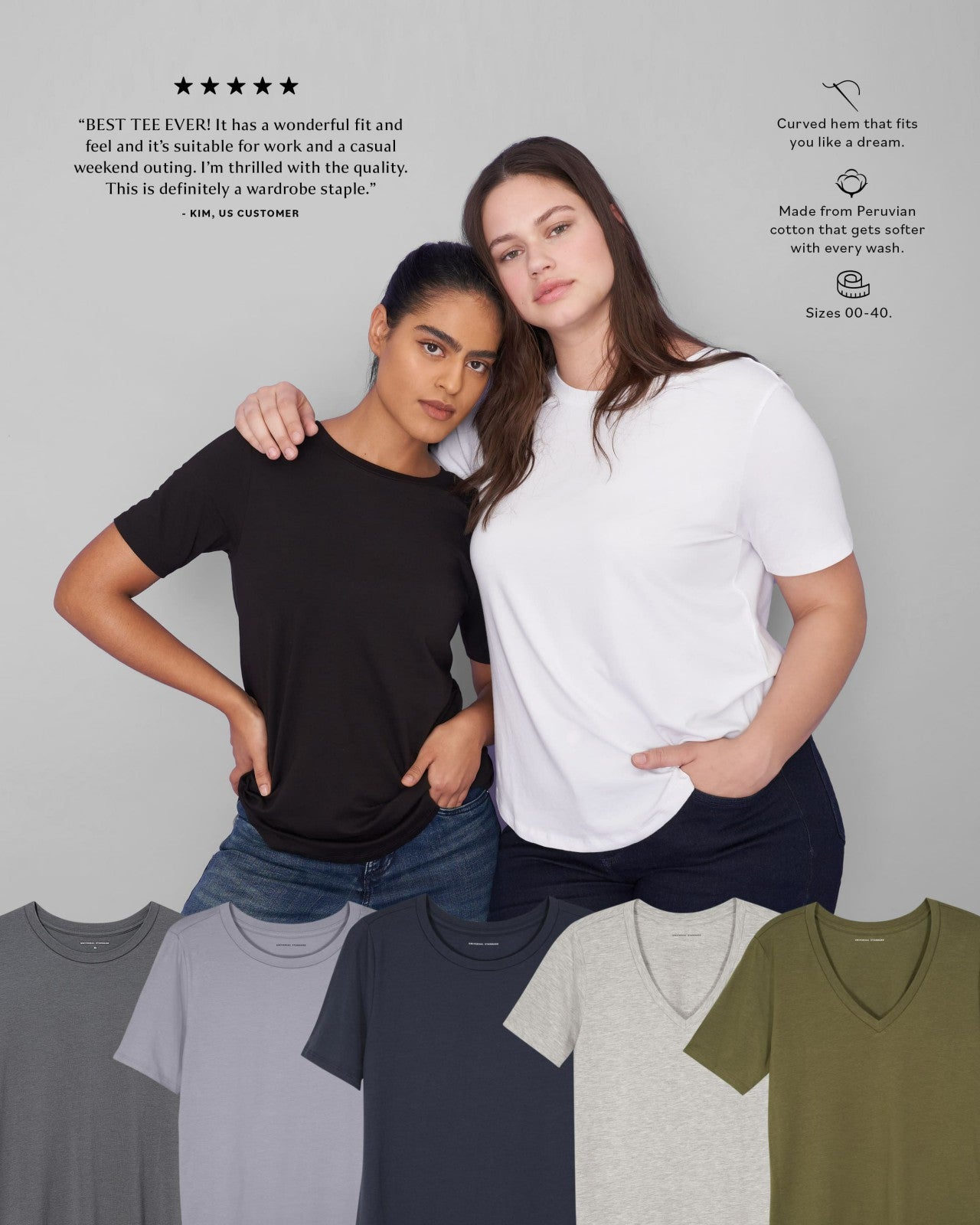 Universal Standard Tee Rex - Black Cherry