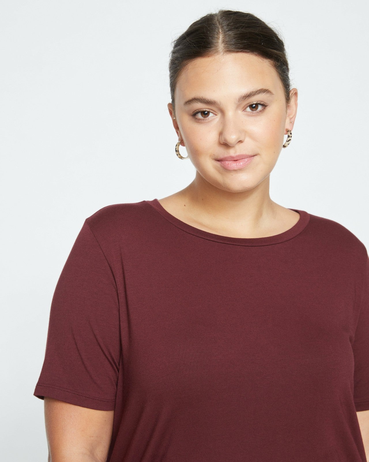 Universal Standard Tee Rex - Black Cherry