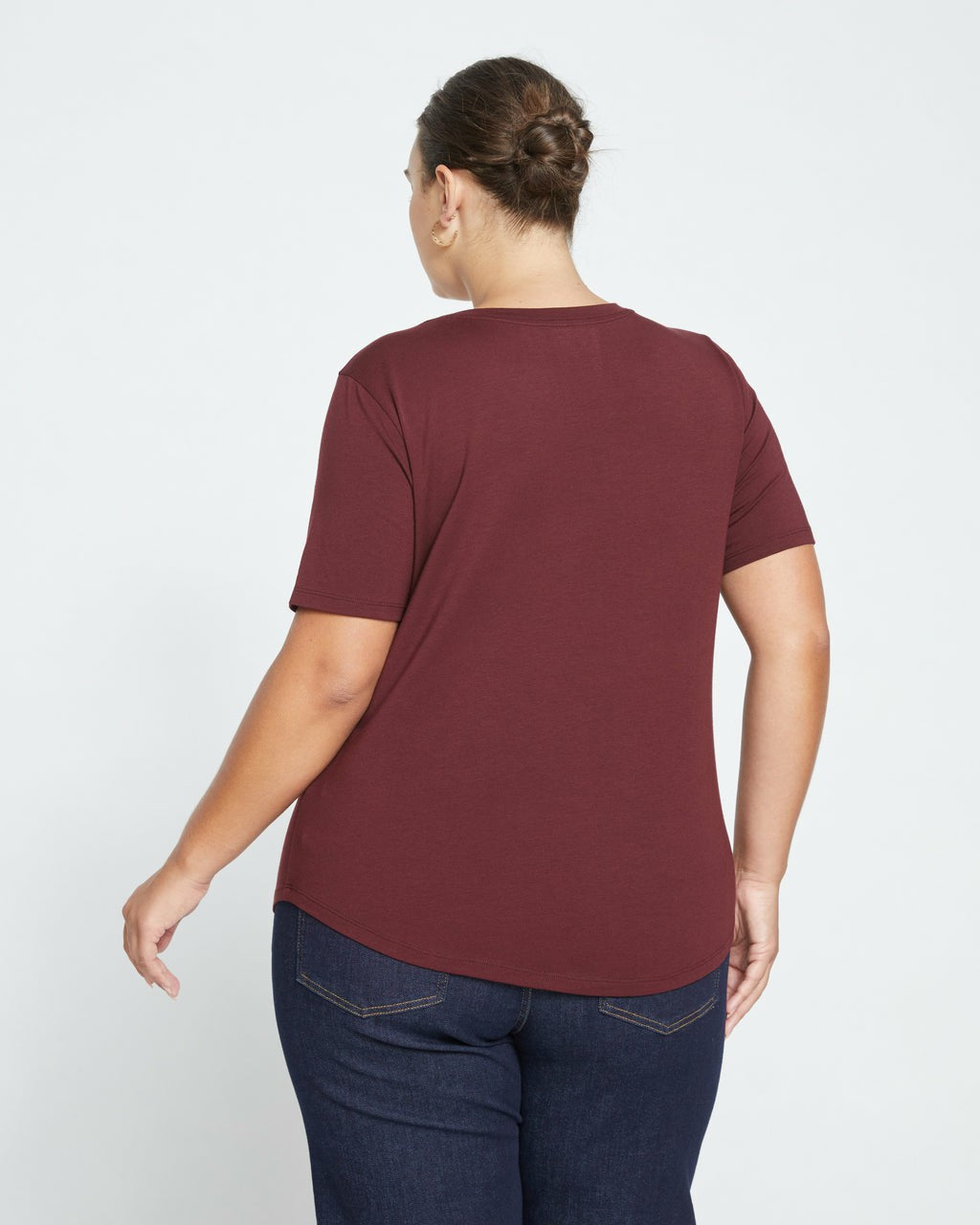 Universal Standard Tee Rex - Black Cherry