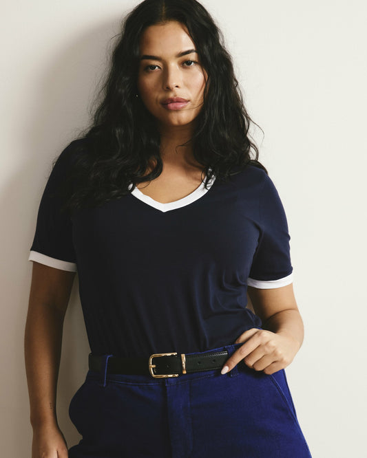 Universal Standard V Rex - Navy/White Trim