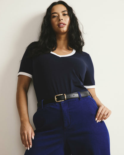 Universal Standard V Rex - Navy/White Trim