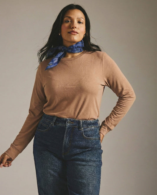 Universal Standard Long Sleeve Tee Rex - Allspice