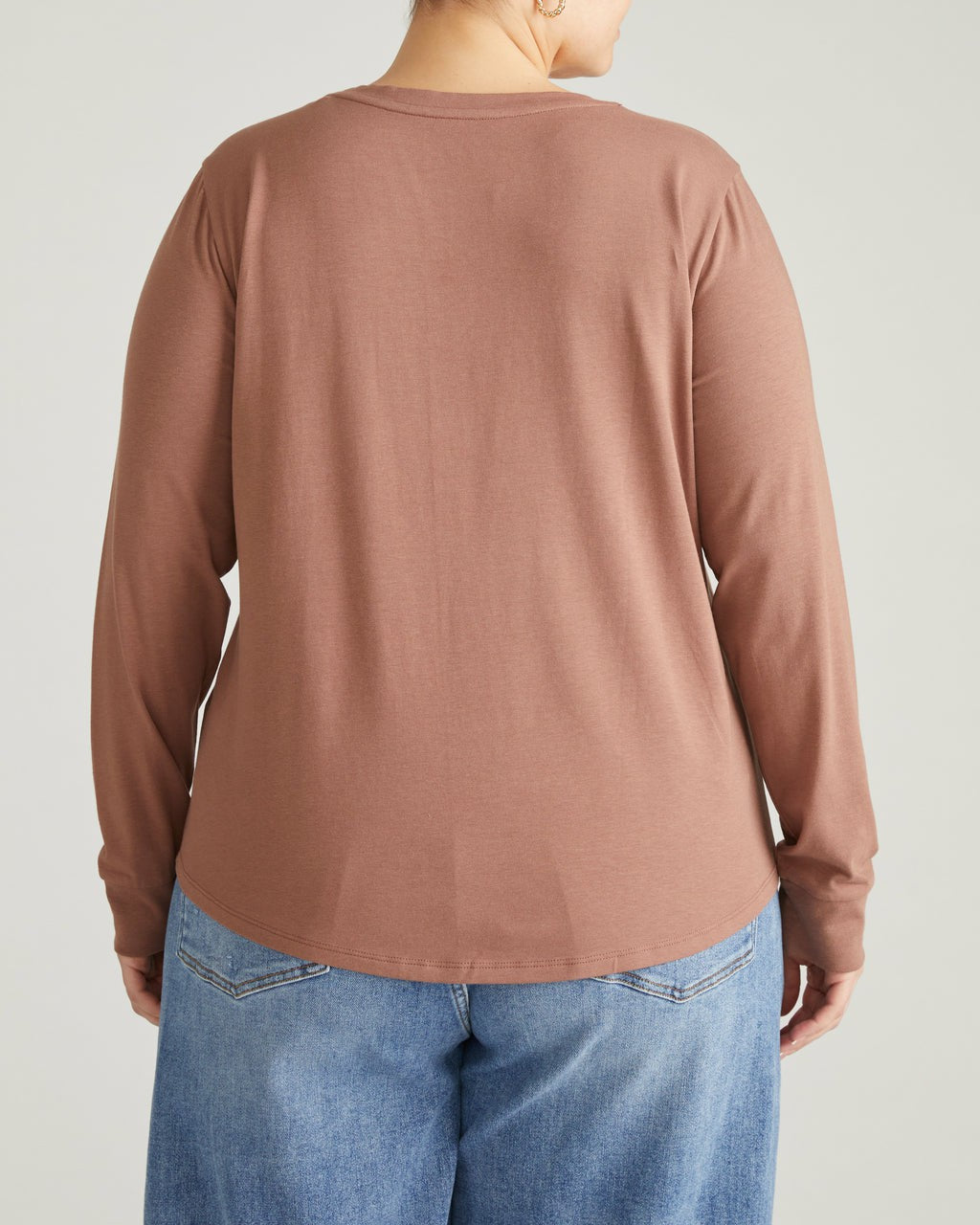 Universal Standard Long Sleeve Tee Rex - Allspice