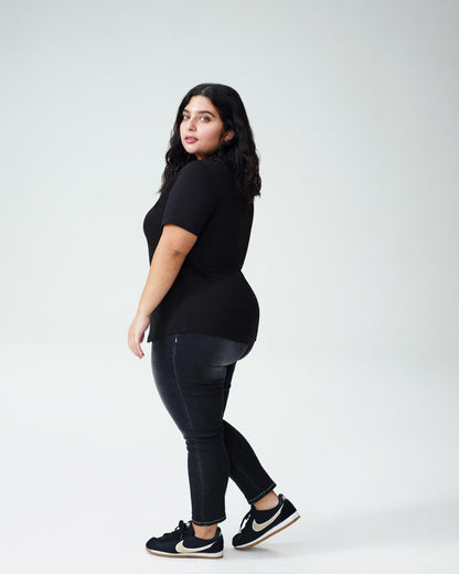 Universal Standard Petite V Rex - Black